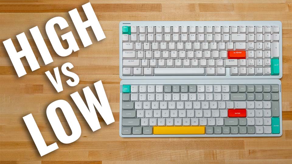 NuPhy Air96 vs Halo96 – Is a Low or High Profile Keyboard Best?