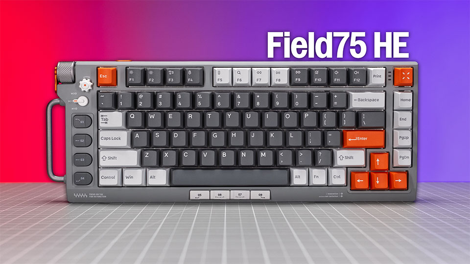 nuphy field75 he keyboard